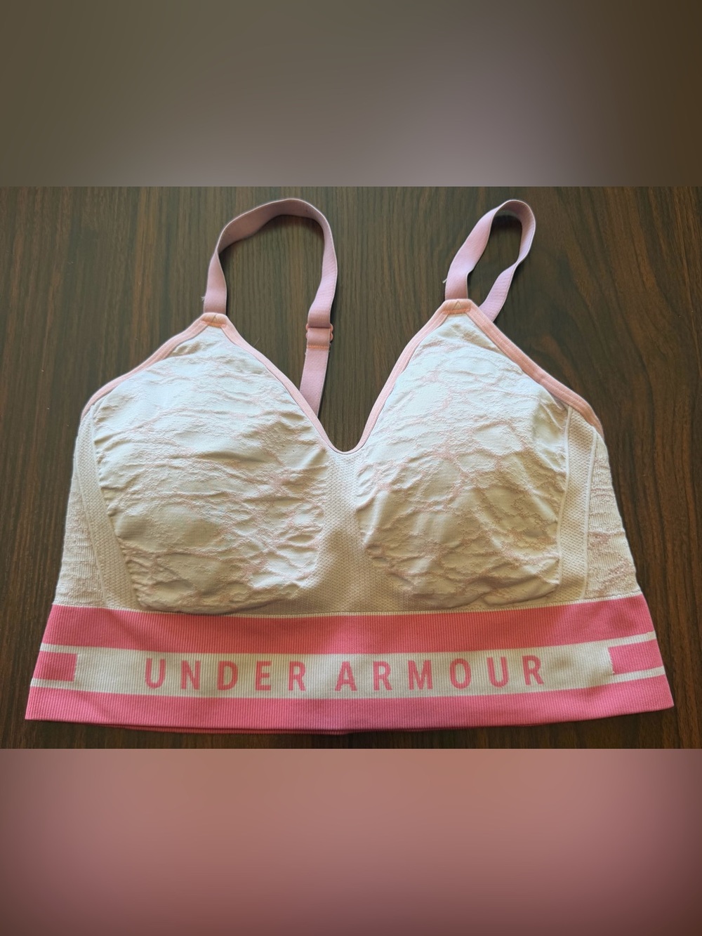 XL Under Armour Sports Bra PINK